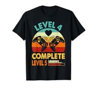 Niveau 4 Terminer Niveau 5 Chargement 4 Ans Anniversaire de Mariage T-Shirt