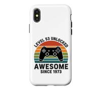 Niveau 53 débloqué - Gamer Since Coque pour iPhone X/XS