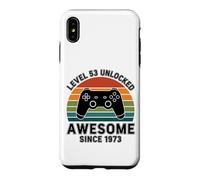Niveau 53 débloqué - Gamer Since Coque pour iPhone XS Max