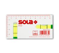 Niveau à alcool plastique Sola 1616101 R102, transparent - 5 pièces - neuf