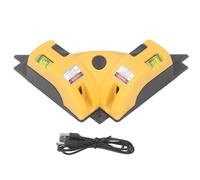 Niveau à Angle droit, jauge de nivellement à faisceau vert Visible de haute précision pour la pose du sol, batterie intégrée