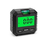 Niveau à bulle 360°, rapporteur d'angle numérique, mini rapporteur d'angle numérique universel, inclinomètre, outils de mesure(Spirit Bubble 2)