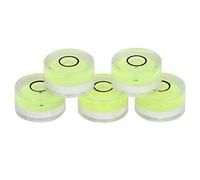niveau a bulle,5pcs mini rond a bulle esprit,circulaire bullseye degré,marqué niveau de surface niveaux à bulle pour balance échelle Pour Échelle de L'Équilibre