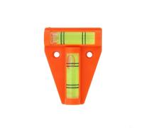 Niveau à bulle ABS bidirectionnel conçu pour nivellement de caravane pour réglage de camping-car et stabilisation du camping-car