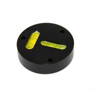 Niveau à bulle circulaire en aluminium | Double précision XY pour machines de travail du bois équipement industriel | Pour instrument de niveau à bulle usiné CNC | Compact (C)