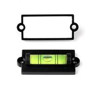 Niveau à bulle compact rectangulaire 59 x 25 x 4 mm | Fournit un nivellement horizontal précis pour les cadres photo, les bureaux et les objets du quotidien en utilisant une bulle
