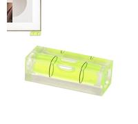 Niveau à bulle de poche - Mini niveau à bulles horizontales, instruments de mesure portables, outils de mise en page pour meubles de camping-car, réglage précis pour photos stationnaires, petite