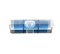 Niveau à bulle en acrylique 8x35mm, 100 pièces, niveaux cylindriques for suspension murale, accessoires de cadre photo(Blue)