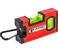 Niveau à bulle Kapro 771 Twin Mini avec mousqueton 10cm TK14649 (10cm) (Multi Colour)