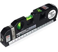 Niveau à bulle, laser Mesure Polyvalent Niveau Laser Niveau à Bulle Standard Métrique Règle Laser Ruban À Mesurer 8ft/2.5M Règle