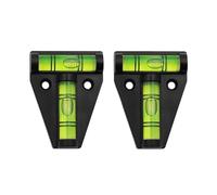 Niveau à bulle Niveau à bulle magnétique de type T, niveau Laser V/H, lot 2 multicolores 58x43x18mm(A)