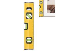 Niveau à Bulle, Outil de Mesure avec Angles 45 90 180 Degrés, Règle de Nivellement, pour Accrochage Tableau Peinture Écriture Rénovation Maison Intérieur Extérieur Garage Atelier