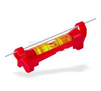 Niveau à bulle pour cordeau Niveau à bulle pour fil à plomb SWW 75 mm avec nivelle 40 mm