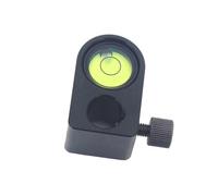 Niveau à Bulle pour Mini Prisme d'Arpentage 12mm/0.47", Mise à Niveau de Précision, Portable avec Support Métallique- Vert