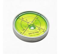 Niveau à bulle rond en métal de haute précision, niveau horizontal en acier inoxydable résistant à la rouille pour tables de billard, appareils électroménagers, machines d'atelier, platines tournantes