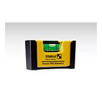 STABILA Mini - niveau à bulle Pocket Pro Magnétique 17953 7 cm avec clip ceinture