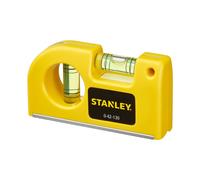 STANLEY 0-42-130 Niveau a bulle de poche 8,7cm