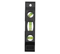 Niveau à bulles de poche de 6 pouces - Outil de mise à niveau compact et portable | Torpille de règle de nivellement magnétique multifonctionnelle pour l'étalonnage du bois, la construction