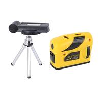 Niveau Auto-nivelant avec Trépied, Niveau Rotatif Auto-nivelant de 16,5 Pieds, Niveleur Infrarouge Automatique à Ligne Transversale pour Accrocher des Photos, Carrelage,