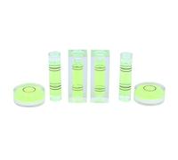 Niveau Bubble Ruler niveler de petite taille Bubble Bubble Auxiliary Toot Platform Balance Règle 3D Imprimante verte noir à trois lignes Détection précise et précise