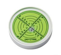 Niveau compact en alliage d'aluminium pour une mesure horizontale précise de 60 x 12 mm, résistant à la rouille, haute température 85 °C, pour projets de construction et de bricolage, multi-usage