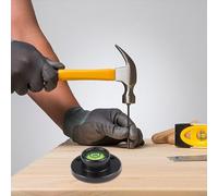 Niveau de bride en alliage d'aluminium 28 x 16 x 10,5 mm avec haute sensibilité de 9,6 m pour nivellement à bulles, outil de mesure portable pour systèmes robotiques (C)