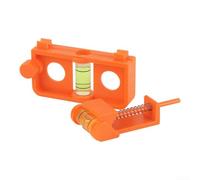 Niveau de corde pour arc composé avec outil de montage, 1 jeu pour kit combo conçu pour améliorer la précision d'alignement de l'arc pour une performance constante dans la cible (orange)