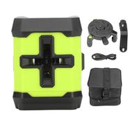 Niveau de ligne lazer à faisceau vert à 2 lignes, outil de nivellement de projection lumineuse, outil de nivellement pointu pour les travaux de construction de travaux de