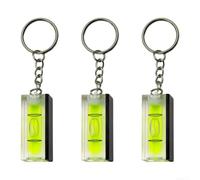 Niveau de poche acrylique 30mm précision jaune | Base magnétique pour forte, fixation métal sécurisée, acrylique transparent, 3 , jaune et rouge(yellow)