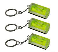 Niveau de poche transparent 3pcs précision 30mm Niveau de poche(yellow)