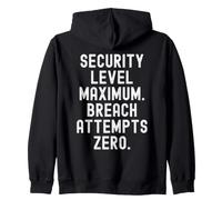 Niveau de sécurité Maximum tentatives de Violation zéro Witty Sweat à Capuche