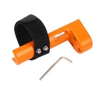 Niveau de tige de qualité réglable bulle horizontale portable pour la règle de tour angle droit à 90 degrés RL04-ou rouge orange