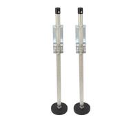 Niveau d'échelle réglable avec design antidérapant, pieds d'échelle amovibles pour maintien sûr et stable, 2 pieds de nivellement d'échelle de 60 cm pour une plate-forme