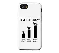Niveau drôle de Chien de chèvre Cheval Fou Coque pour iPhone SE (2020) / 7/8