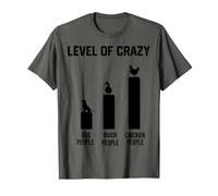 Niveau drôle de Poulet Fou T-Shirt
