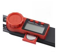 Niveau électronique numérique avec écran LCD à 360 °, jauge à biseau coulissant de 180 mm pour le travail du bois, le bricolage, la construction et le travail des métaux - Rouge/B