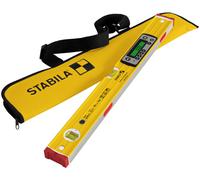 Stabila TECH 196M DL 19823 Niveau à bulle numérique avec aimant, avec système anti-glissement, av