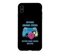 Niveau Grand Frère Débloqué Cadeau Annonce Grossesse Coque pour iPhone XS Max