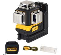 DeWalt Niveau laser DCLE14361GB-XJ 3 lignes faisceau vert 3x360° rechargeable USB Mallette