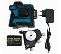 Niveau laser 3D 12 lignes, instrument de mesure infrarouge, prise UE 100-240 V