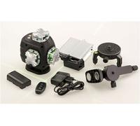 KALEA-INFORMATIQUE Niveau Laser 4D 16 Lignes Verticales et Horizontales Traits Verts Visibles en extérieur comme en intérieur. avec télécommande, 2 Batteries et Accessoires