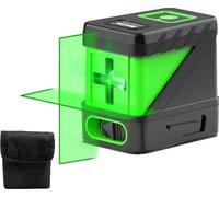 Niveau laser, autonivelant, rayons verts, set 1