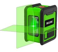Niveau laser, autonivelant, rayons verts, set 9