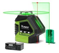 Niveau Laser Croix Vert 360° Huepar 621CG - Auto-Nivellement - Support Aimanté - Distance de 40m