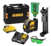 Laser DEWALT En croix - Faisceau vert - 10.8V 2.0Ah - Batterie et chargeur - DCE088D1G