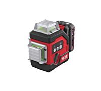 Niveau laser de ligne transversale Flex ALC 3/360-G/R 12; 12 V; 1x2,5 Ah accu.