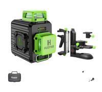 Niveau laser, faisceau vert, autonivelant, kit 3