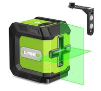 Niveau Laser, Niveau Laser Vert 360 Autonivelant, Laser Croix Vert Horizontal et Verticale, IP54 Étanche À L'eau et Poussière avec Support, pour Chantier