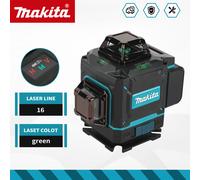 Niveau laser numérique Makita 2026, 360 degrés, X4, 16 lignes (4D), pour extérieur, auto-nivelant, laser vertical à lignes croisées 1Battery 1Charger