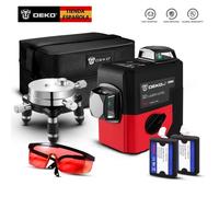 Niveau Laser Rotatif 360 Auto Nivelant 3D 12 Lignes 3D - DEKO - LL12-HVR SET1